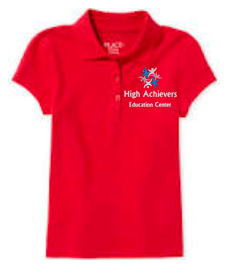 High Achievers Education Center - Logo Embroidery ONLY