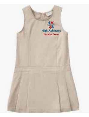 High Achievers Education Center - Logo Embroidery ONLY