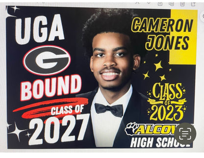 Custom Yard Sign - 18" x 24", Life size