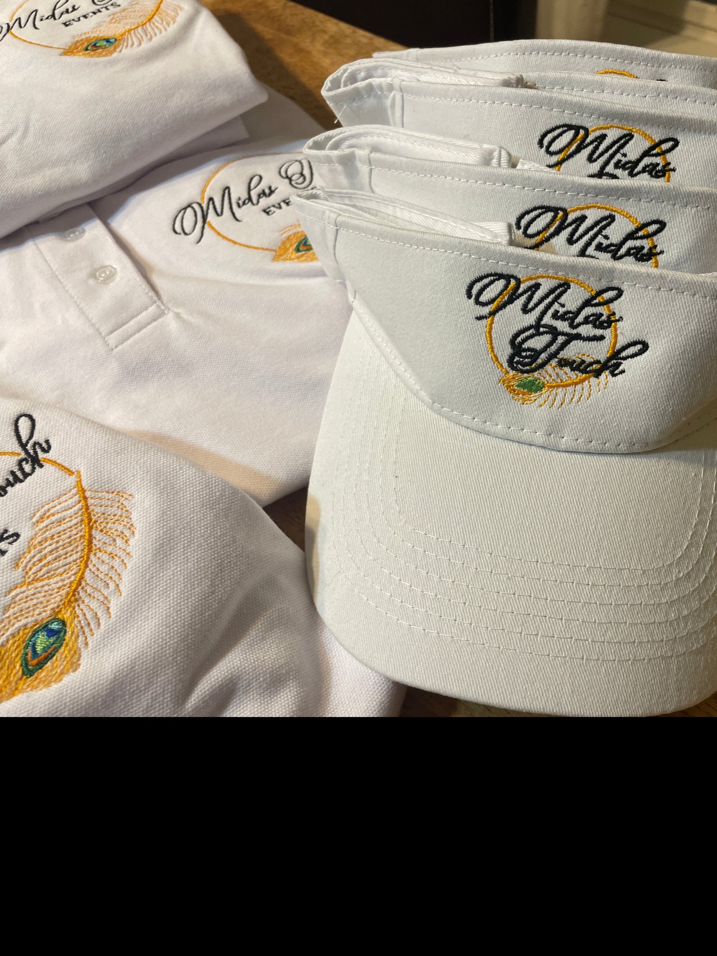 *QUOTE ONLY* Custom Embroidered Polos/T-Shirts/Visors/Hoodies/Jackets/Scrubs