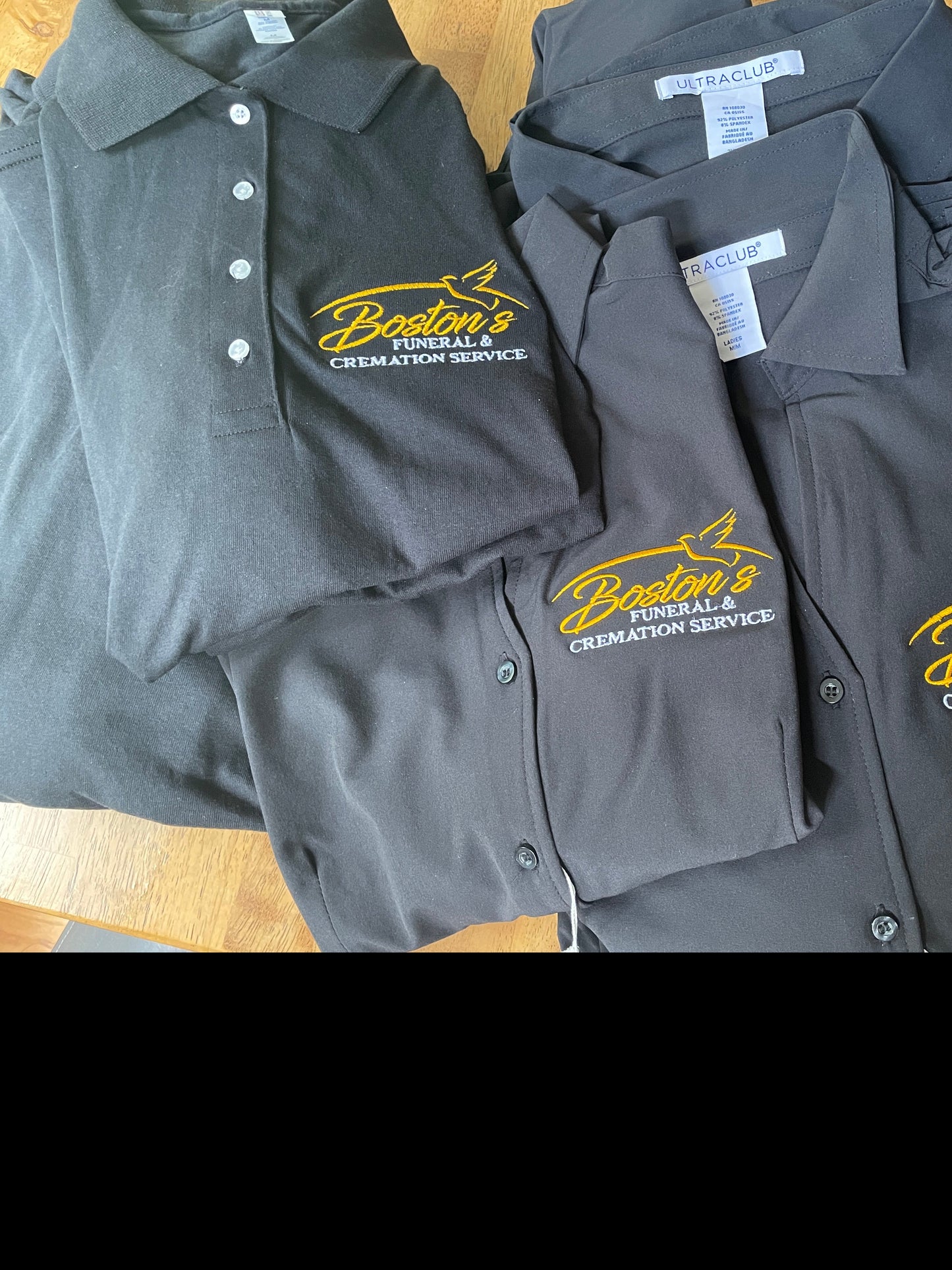 *QUOTE ONLY* Custom Embroidered Polos/T-Shirts/Visors/Hoodies/Jackets/Scrubs