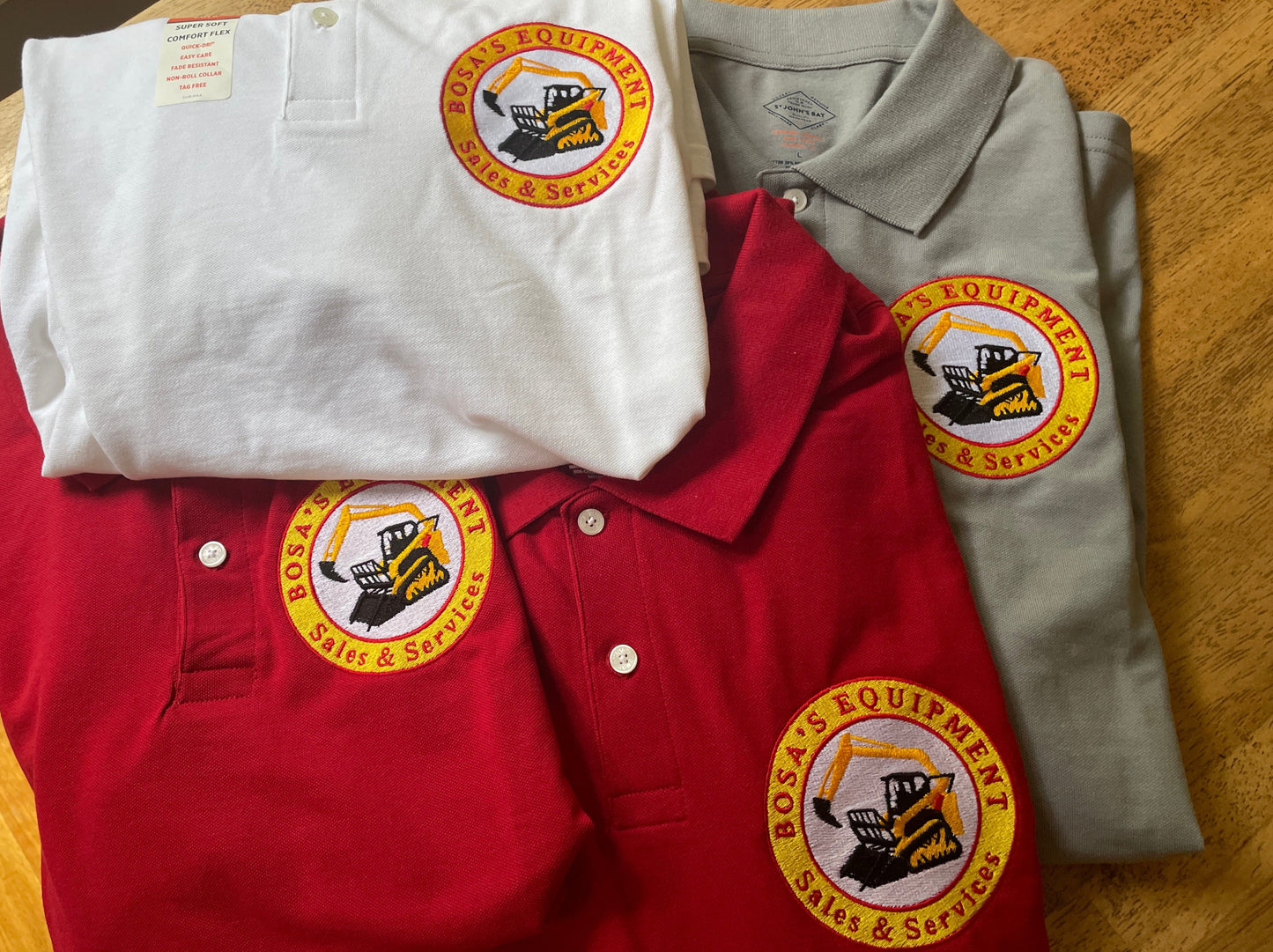 *QUOTE ONLY* Custom Embroidered Polos/T-Shirts/Visors/Hoodies/Jackets/Scrubs