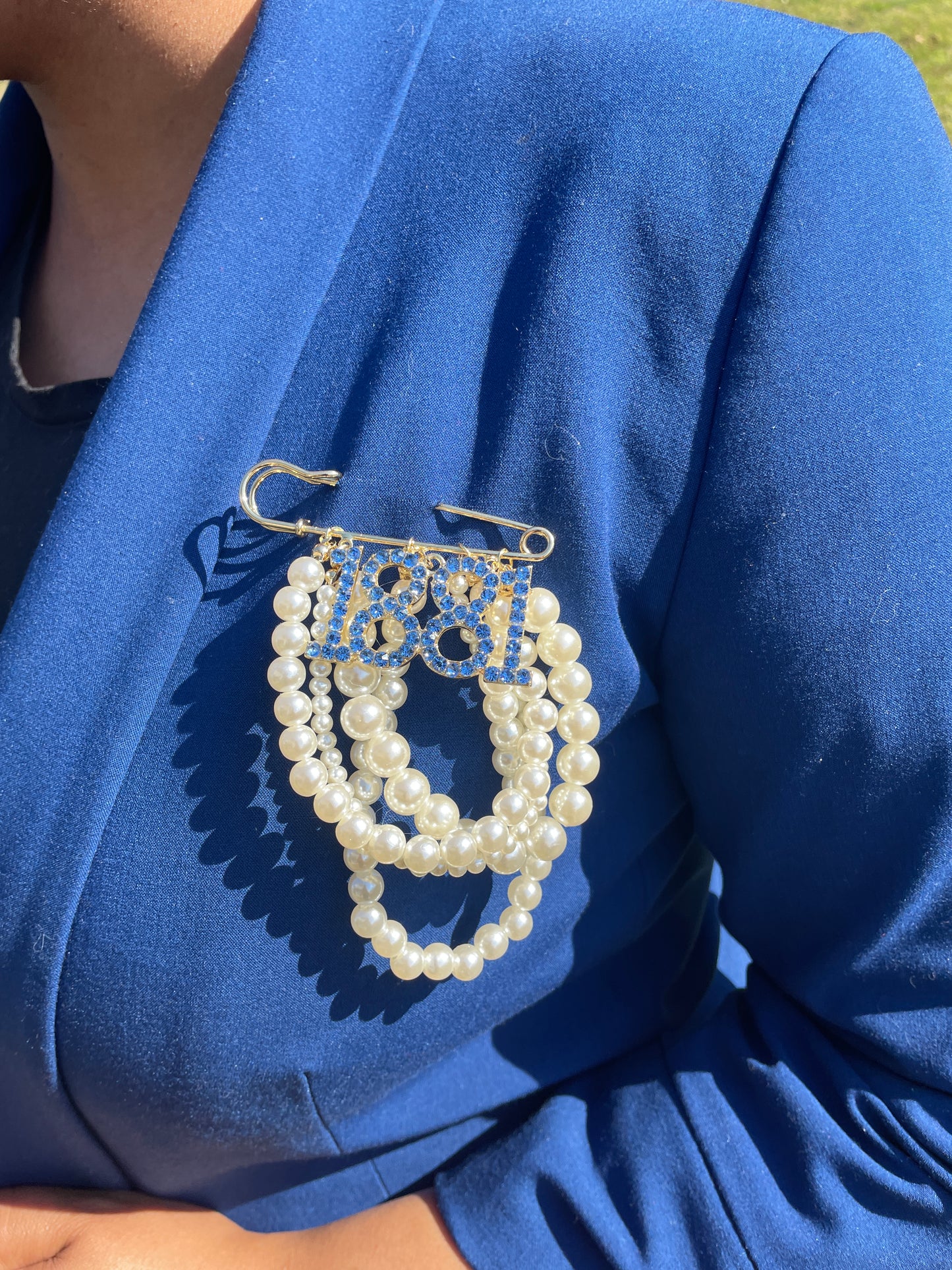 Spelman Pearl Brooch